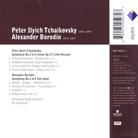 Rasilainen/Norwegian Radio Orc: Boro: Symphony No.1,No.2 Little [CD]