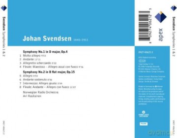 Rasilainen/Norwegian Radio Orc: Sved: Symphony No.1 Op.4,No.2 O [CD]
