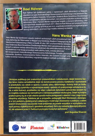 Pedagogika planu daltońskiego. - Hans Wenke, Roel Rohner [KSIĄŻKA]