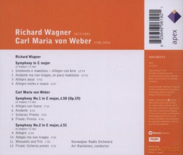 Rasilainen/Norwegian Radio So: Wagner: Sinfonie In C [CD]
