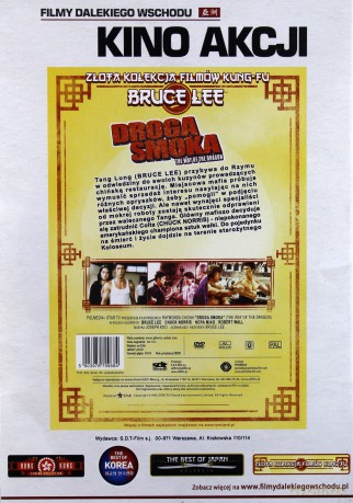 Droga Smoka (Filmy Dalekiego Wschodu 8) [DVD]