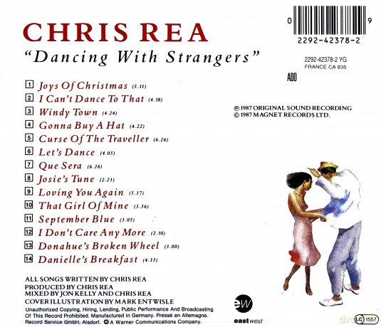 Chris Rea: Dancing With Strangers [CD]