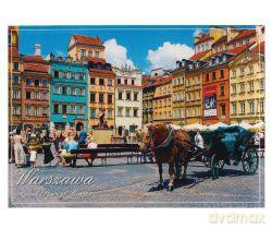 Pocztówka Warszawa Rynek Starego Miasta