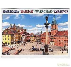 Pocztówka Warszawa, Plac Zamkowy