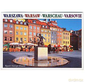 Pocztówka Warszawa, Rynek Starego Miasta