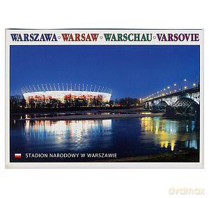 Pocztówka Warszawa, Stadion Narodowy