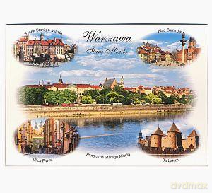 Pocztówka Warszawa, Stare Miasto