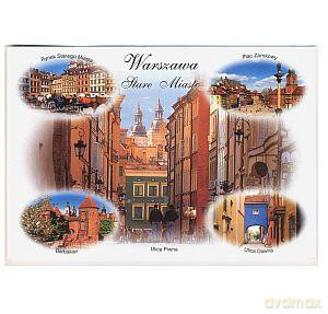 Pocztówka Warszawa, Stare Miasto