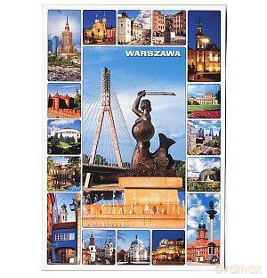 Pocztówka Warszawa, Stare Miasto