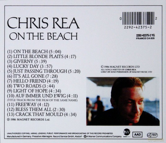 Chris Rea: On The Beach [CD]