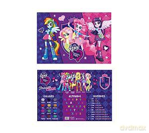 Podkład na biurko obustronny Equestria Girls
