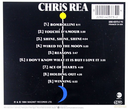 Chris Rea: Wired To The Moon [CD]