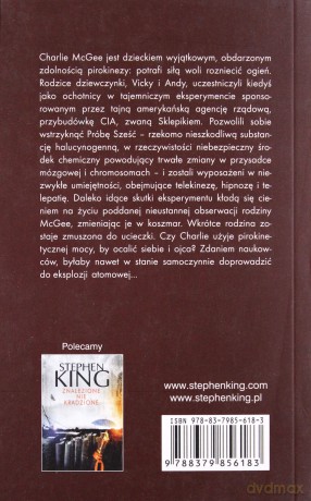 Podpalaczka - Stephen King [KSIĄŻKA]