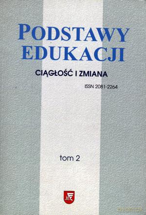 Podstawy edukacji. Ciągłość i zmiana (Tom 2) [KSIĄŻKA]