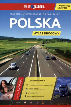 Polska atlas drogowy skala 1:250:000 [KSIĄŻKA]