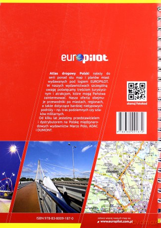 Polska atlas drogowy skala 1:250:000 [KSIĄŻKA]