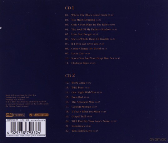 Chris Rea: Blue Guitars A Collection Of Songs [2CD]