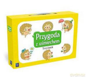 Przygoda z uśmiechem Trzylatek BOX Edukacja przedszkolna [KSIĄŻKA]