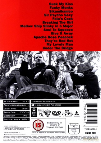 Red Hot Chili Peppers: Funky Monks [DVD]