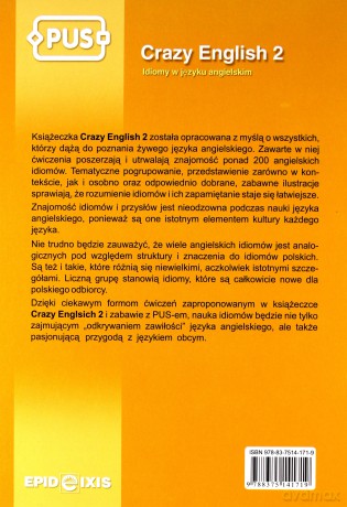 PUS Crazy English 2 [KSIĄŻKA]