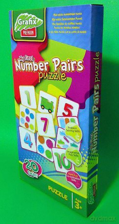 Puzzle poznaję cyferki