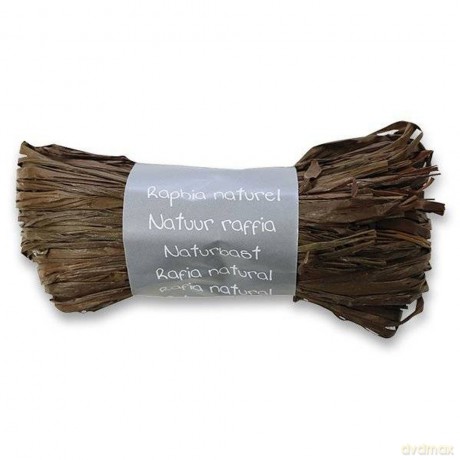 Rafia naturalna 50 g jasnobrązowa