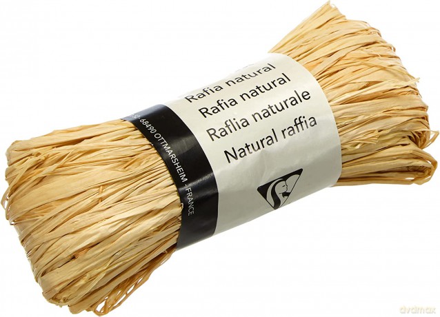 Rafia naturalna 50 g niebarwiona