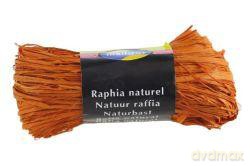 Rafia naturalna 50 g pomarańczowa