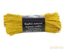 Rafia naturalna 50 g żółta