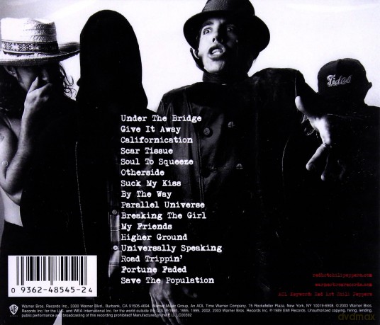 Red Hot Chili Peppers: Greatest Hits [CD]