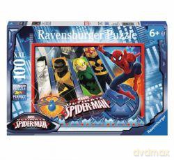 RAVENSBURGER 100 el. XXL - Spiderman z drużyną [PUZZLE]
