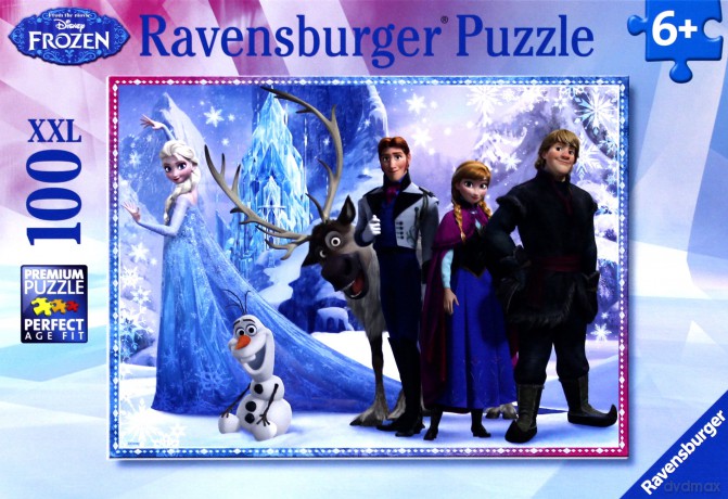 RAVENSBURGER 100 el. XXL Frozen: Rodzina na zawsze [PUZZLE]