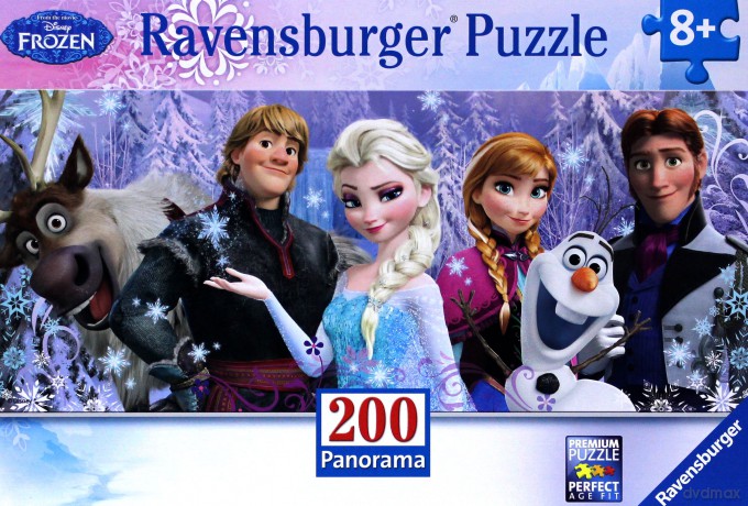 RAVENSBURGER 200 el. - Panorama - Kraina lodu: Przyjaciel [PUZZLE]