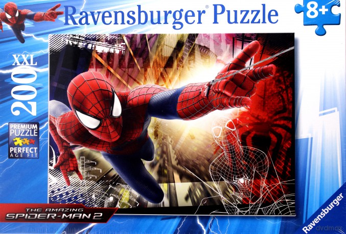 RAVENSBURGER 200 el. XXL - Nieustraszony Spiderman [PUZZLE]