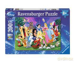 RAVENSBURGER 200 el. XXL - Ulubieńcy Disney [PUZZLE]