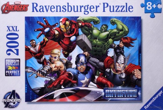 RAVENSBURGER 200 el. XXL Avengers [PUZZLE]