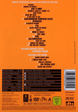 Red Hot Chili Peppers: Off The Map [DVD]