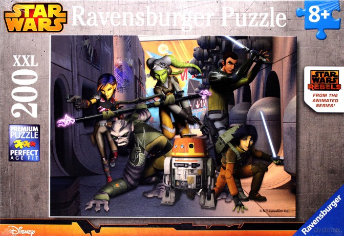 RAVENSBURGER 200 el. XXL Gwiezdne Wojny Rebelianci (Star Wars) [PUZZLE]