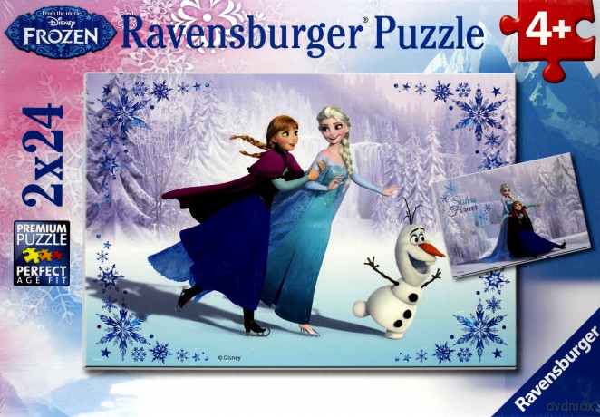 RAVENSBURGER 2x24 el. - Frozen: Siostry [PUZZLE]