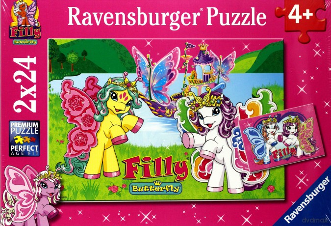 RAVENSBURGER 2x24 el. - Świat Scarlet [PUZZLE]