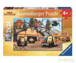 RAVENSBURGER 2x24 el. - Zawsze w akcji [PUZZLE]