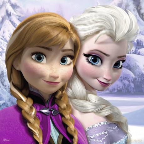 RAVENSBURGER 3 w 1 - Frozen: Przyjaciele [PUZZLE]
