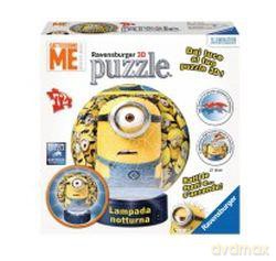RAVENSBURGER 3D 72 el. - Minionki lampka [PUZZLE]