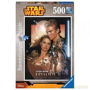 RAVENSBURGER 500 el. Gwiezdne Wojny epizod II (Star Wars) [PUZZLE]
