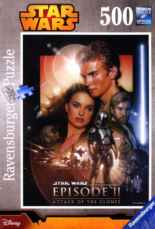 RAVENSBURGER 500 el. Gwiezdne Wojny epizod II (Star Wars) [PUZZLE]