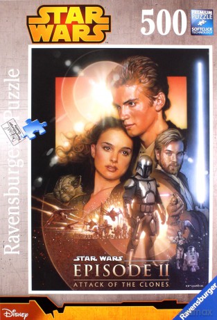 RAVENSBURGER 500 el. Gwiezdne Wojny epizod II (Star Wars) [PUZZLE]