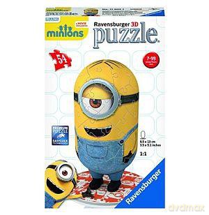 RAVENSBURGER 54 el. kuliste Minionki [PUZZLE]