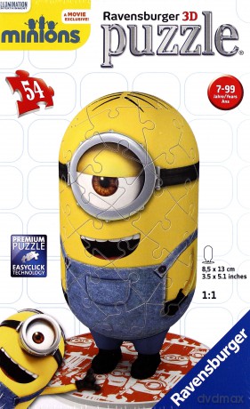 RAVENSBURGER 54 el. kuliste Minionki [PUZZLE]