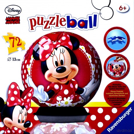 RAVENSBURGER Puzzle kuliste 72 el. - Myszka Minnie [PUZZLE]