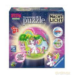 RAVENSBURGER Puzzle kuliste 72 el. - Świat Filly z podświetleniem [PUZZLE]